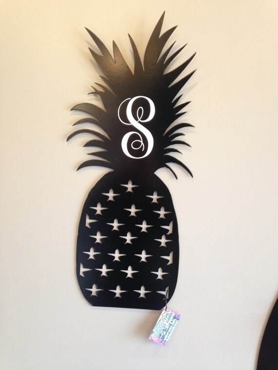 Pineapple Wall Art 29 Tall Powder Coated Steel And Etsy