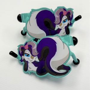 Foot pegs pair of Colorful Fifi- Your color choice