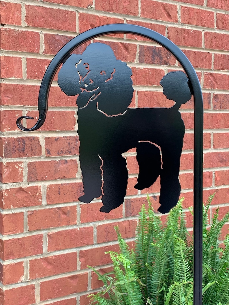 Poodle Plant Hanger-Metal SHEPHERD shops HOOK 60