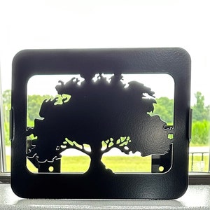 Custom Water Hose Hanger, Custom Garden Hose Holder, Oak Tree Design, Your Color Choice, Post Mount or Wall Mount, Your Choice