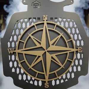 Nautical Star 2 Layer Cover for Radiator- All Metal- fits Can Am Outlander Max XMR 450 570 650 850 1000 -Your Color Choices