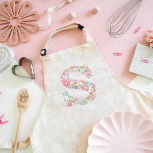 Liberty of London personalised initial children's apron