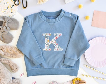 Liberty of London personalised children's jumper - blue