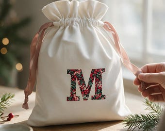 Liberty of London Christmas personalised gift sack