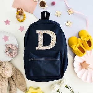 Liberty of London personalised children's backpack - navy