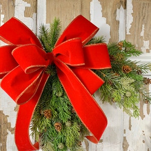 Picture Frame Christmas Wreath, Frame Christmas Wreath, Vintage