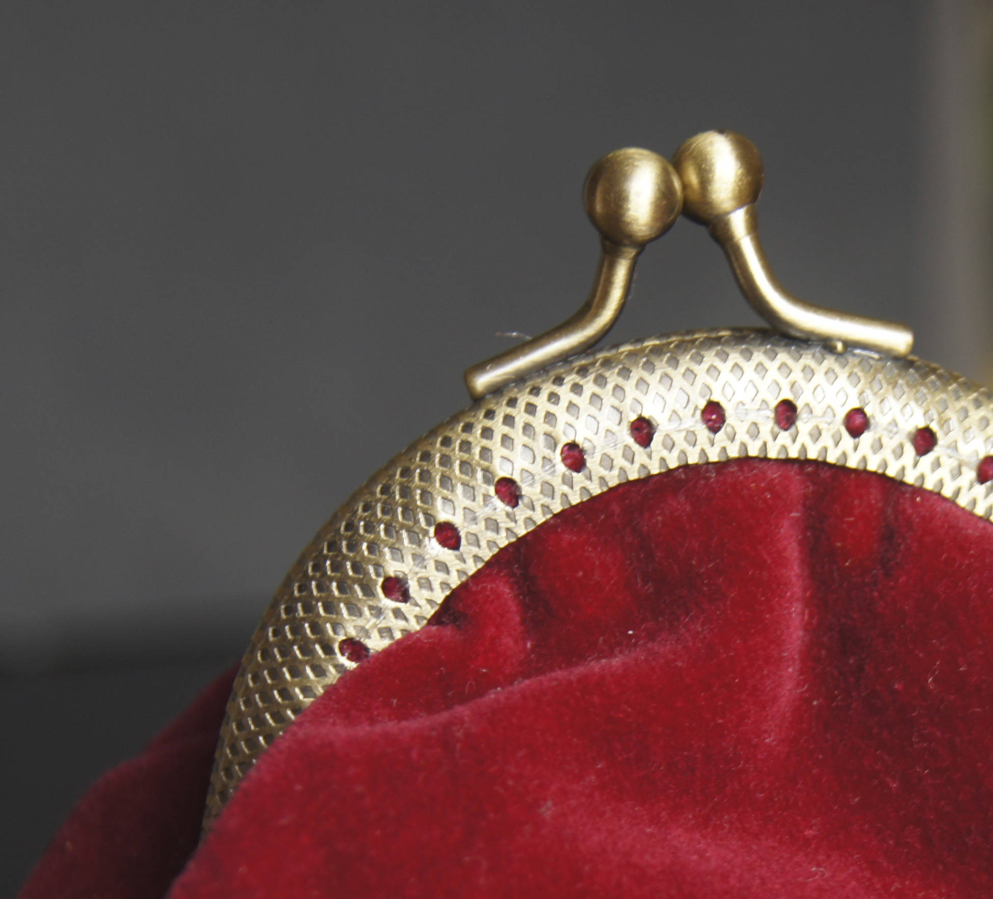 velvet coin purse