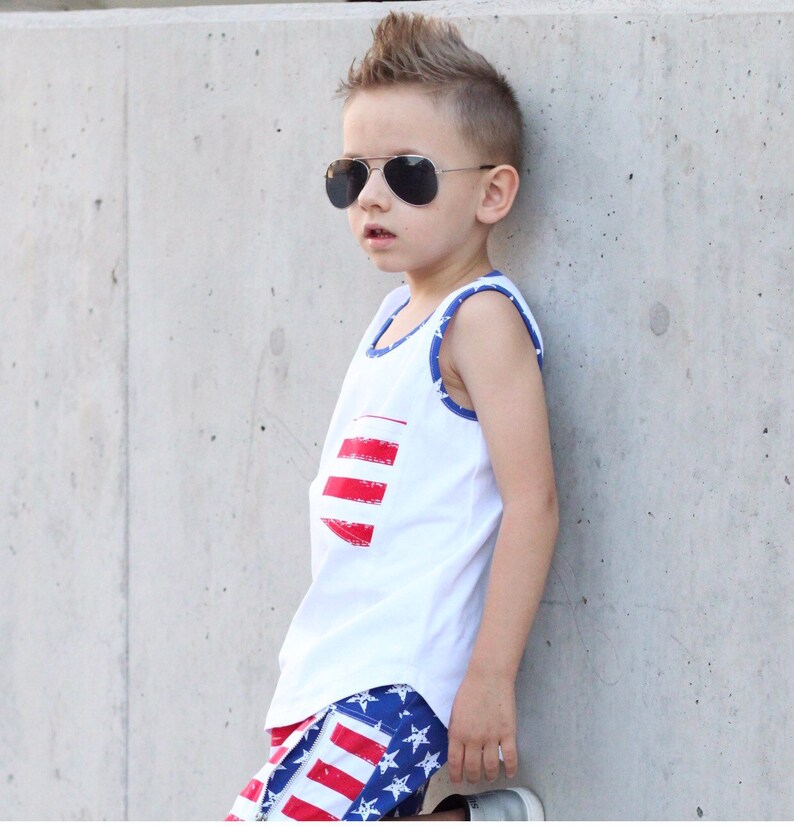 baby boy fourth of july outfit
