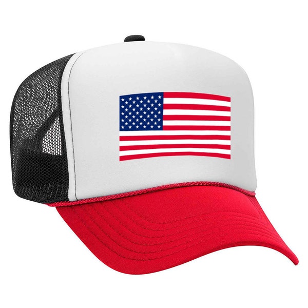 American Flag Hat - Etsy