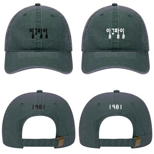 Customize Birth Year Birthday in Korean Number 6 Panel Low Profile ...