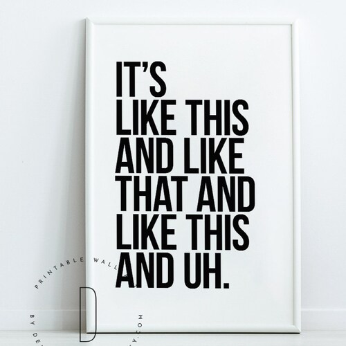 Rap Lyrics Wall Art Rap Poster Rap Art Print Hip Hop Art Etsy