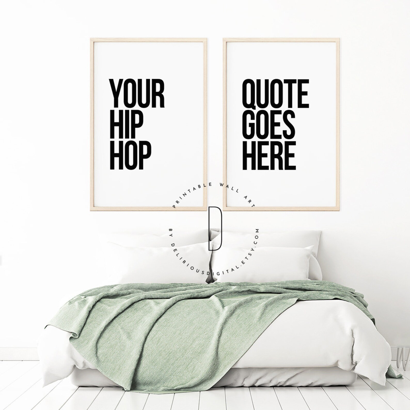 Rap lyrics wall art Custom rap poster Rap art Hip hop art Etsy