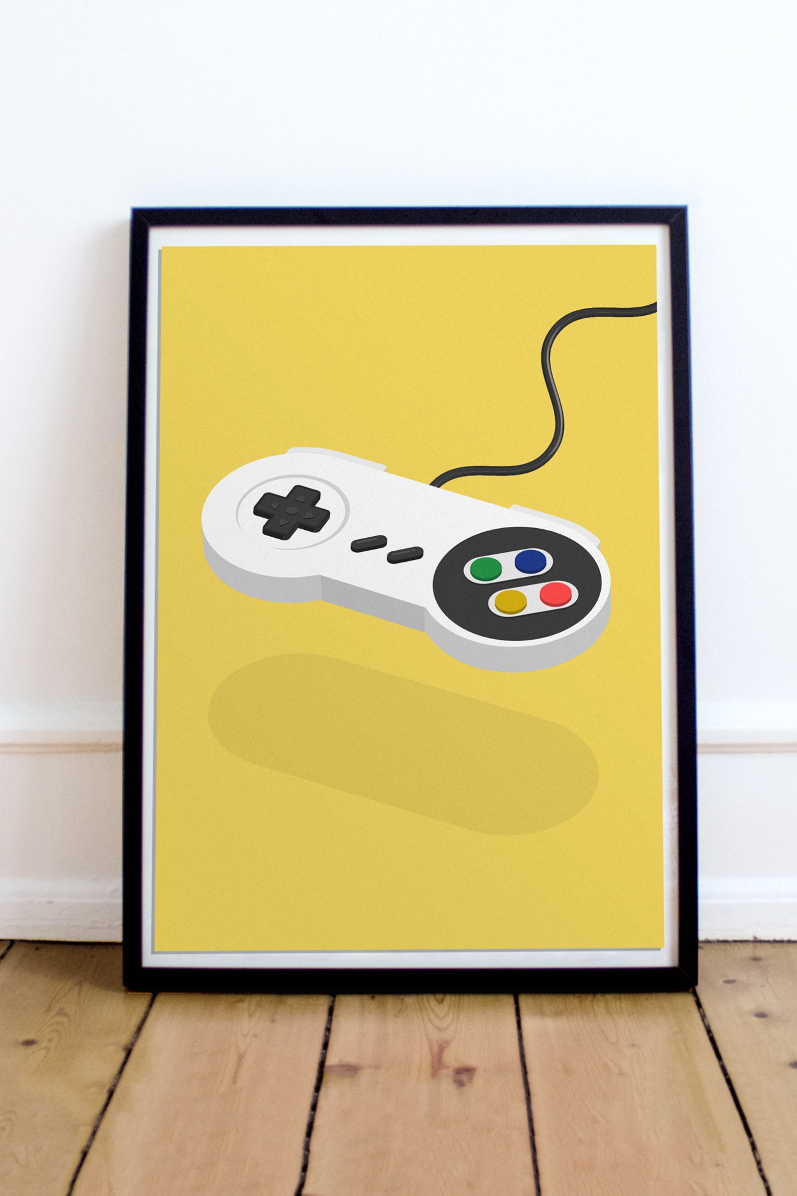 Video Game Decor Gaming Poster Game Room Wall Art Man Cave Etsy