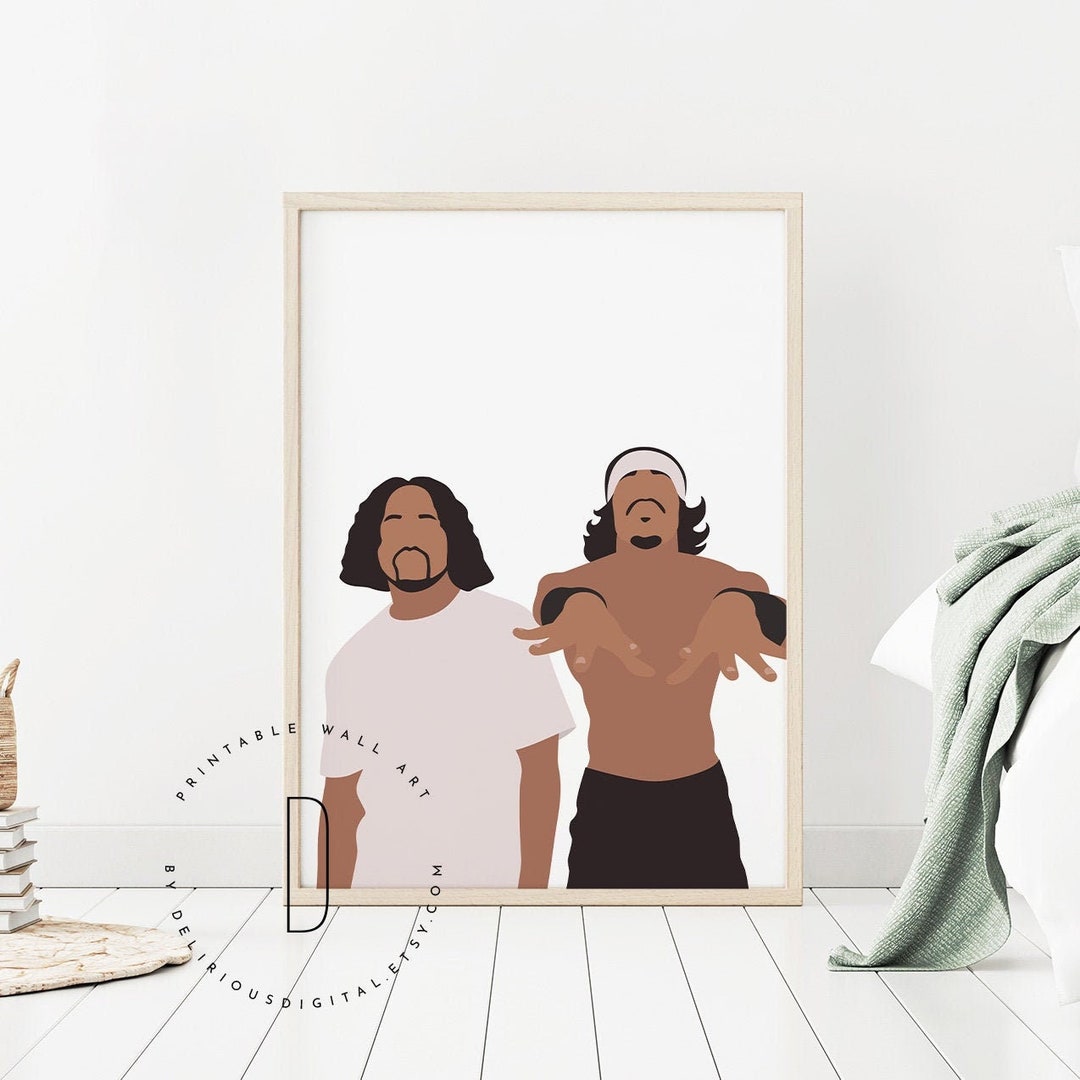 Poster Wall Frame Rapper Rapper Poster, Hip Hop Artist Digital Print, Portrait Wall Art, Old ...