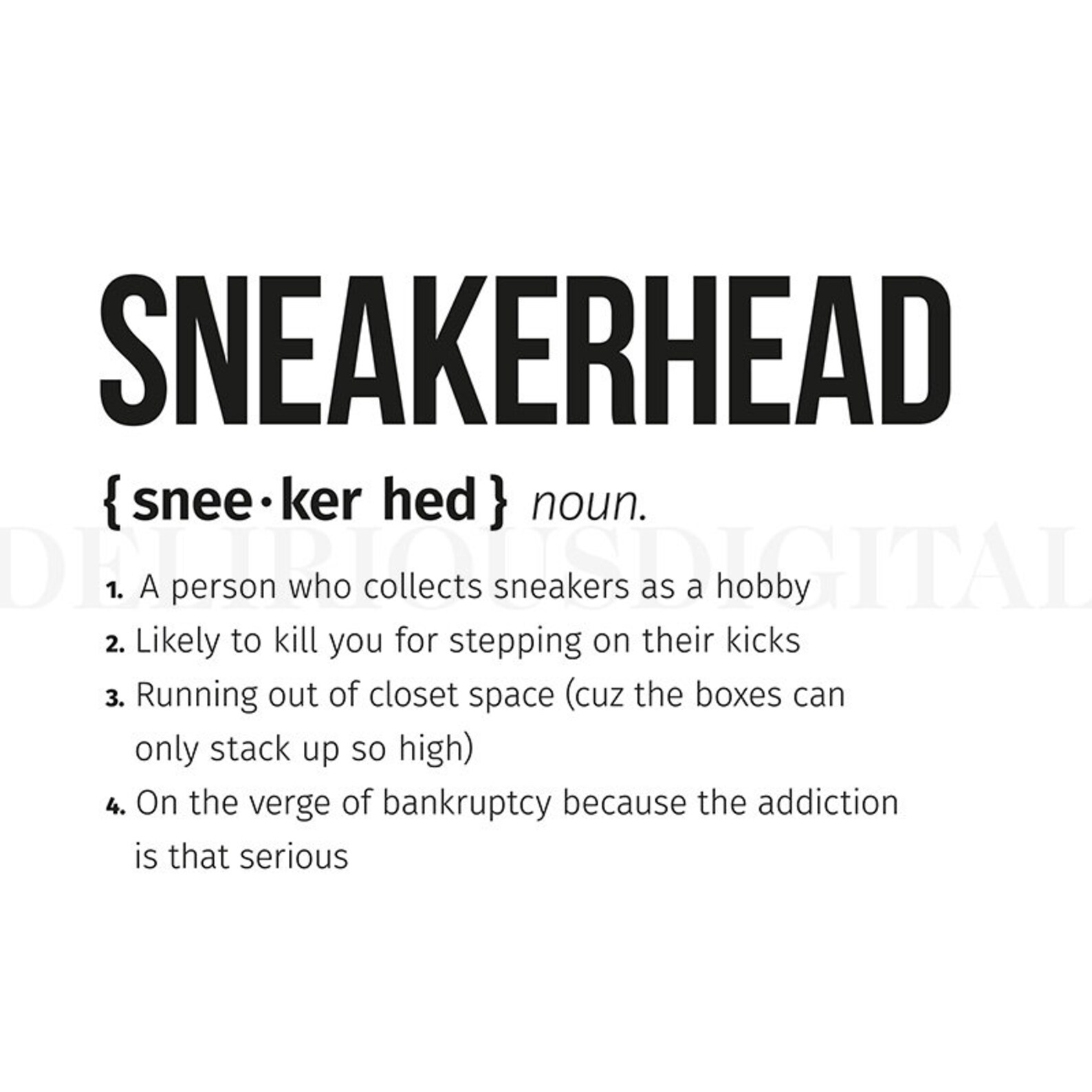 Sneaker Head Gifts Sneakerhead Poster Sneakerhead Office Etsy