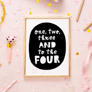 Hiphop verjaardagsversieringen, The big four, jaren 90 rap feestartikelen, citaat tafelbord, evenement met muziekthema, kunstposter aan de muur, digitale download