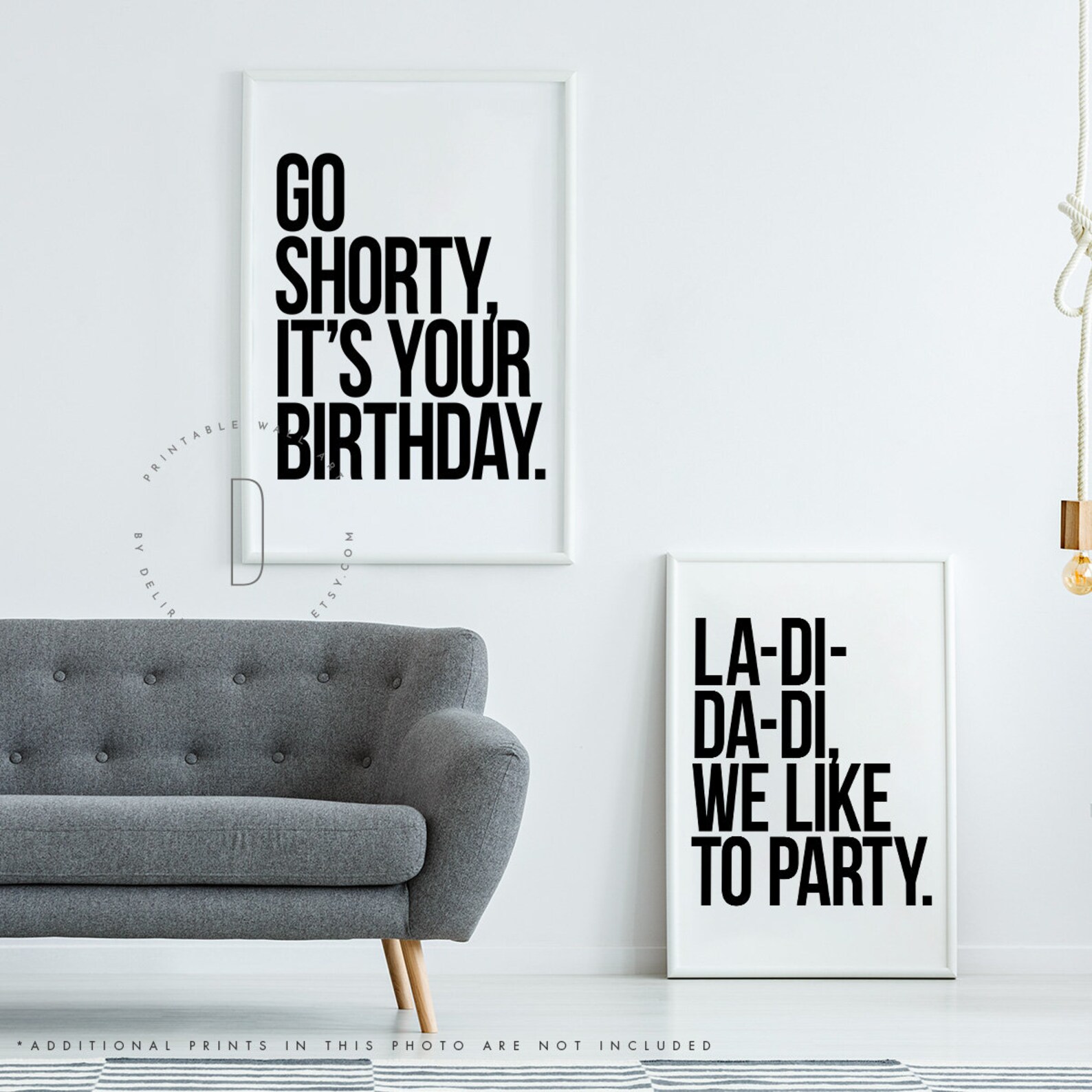 Go Shorty It's Your Birthday Hip Hop Party Printable Etsy