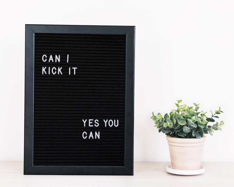 Can I Kick It Yes You Can 90s Hip Hop Poster Rap Lyrics Etsy