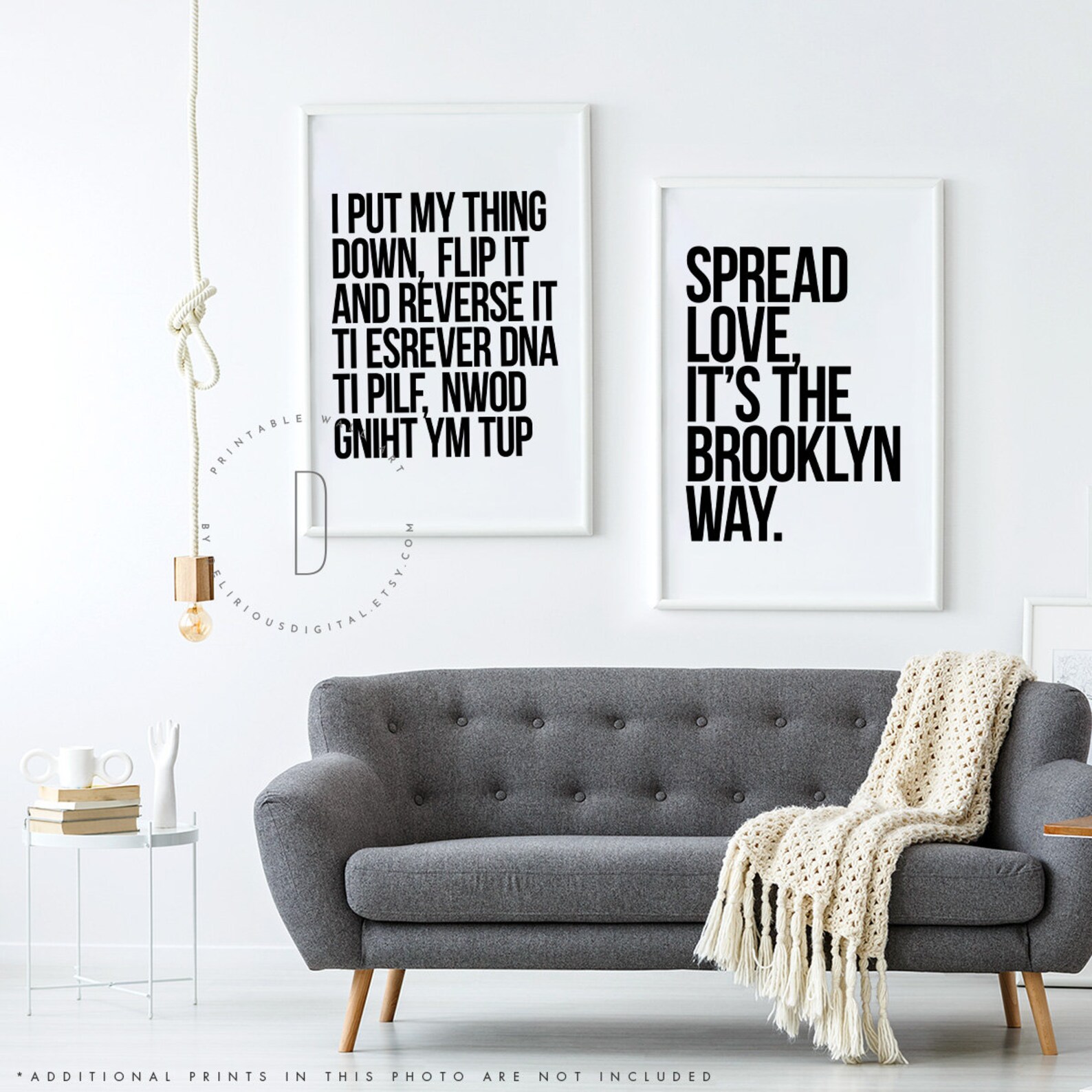 Flip It and Reverse It Rap Lyrics Wall Art Old School Hip - Etsy