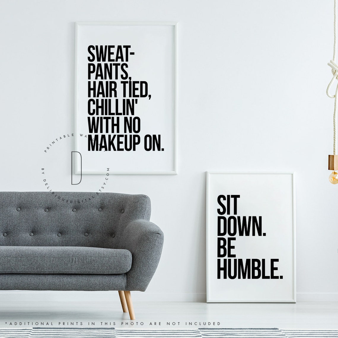 Rap Lyrics Wall Art Rap Decor Bathroom Decor Rap Poster - Etsy