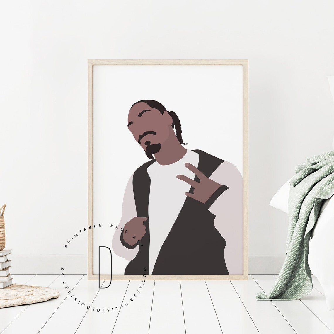 Rapper poster Rap poster Rap art print Hip hop poster Rap Etsy