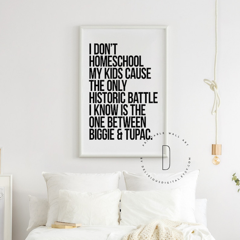 Rap Poster Rap Art Rap Quotes Wall Art Gangster Rap Sign Etsy