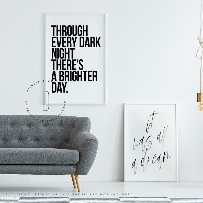 Fiona dark. Dark every. For every dark night, there's a brighter day. Dark every. Dark every.