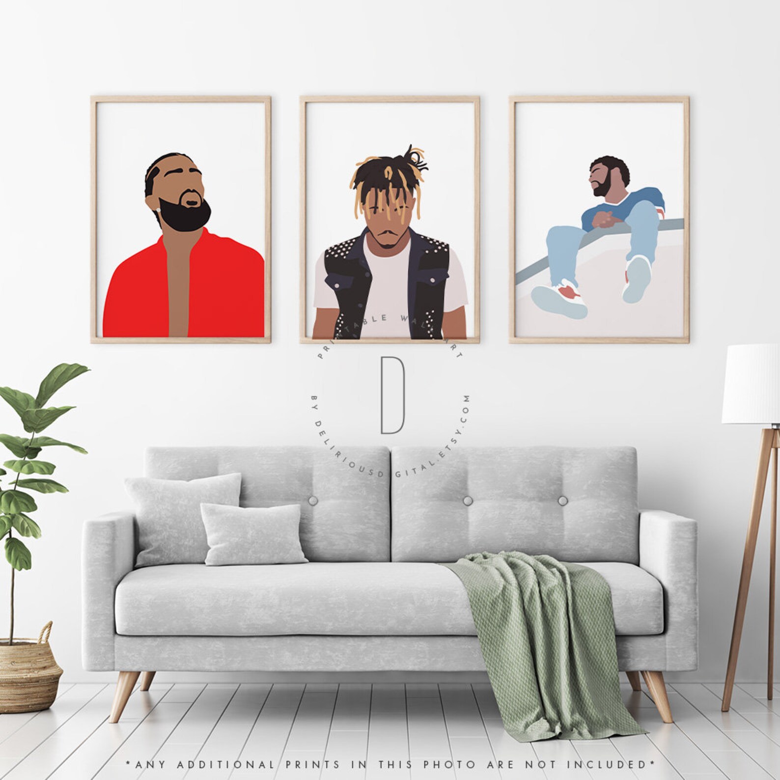 Rapper Poster Rap Poster Hip Hop Artist Wall Art Rapper Etsy