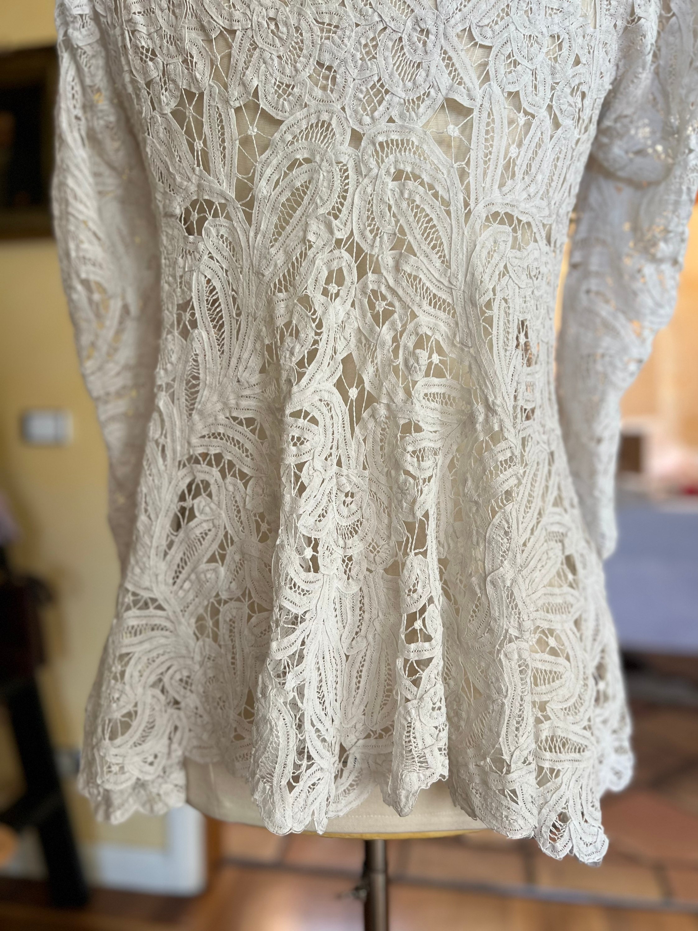 Antique Lace Jacket Circa 1900-10 - Etsy