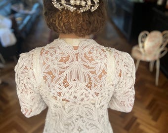 Antique Lace Jacket Circa 1900-10 - Etsy