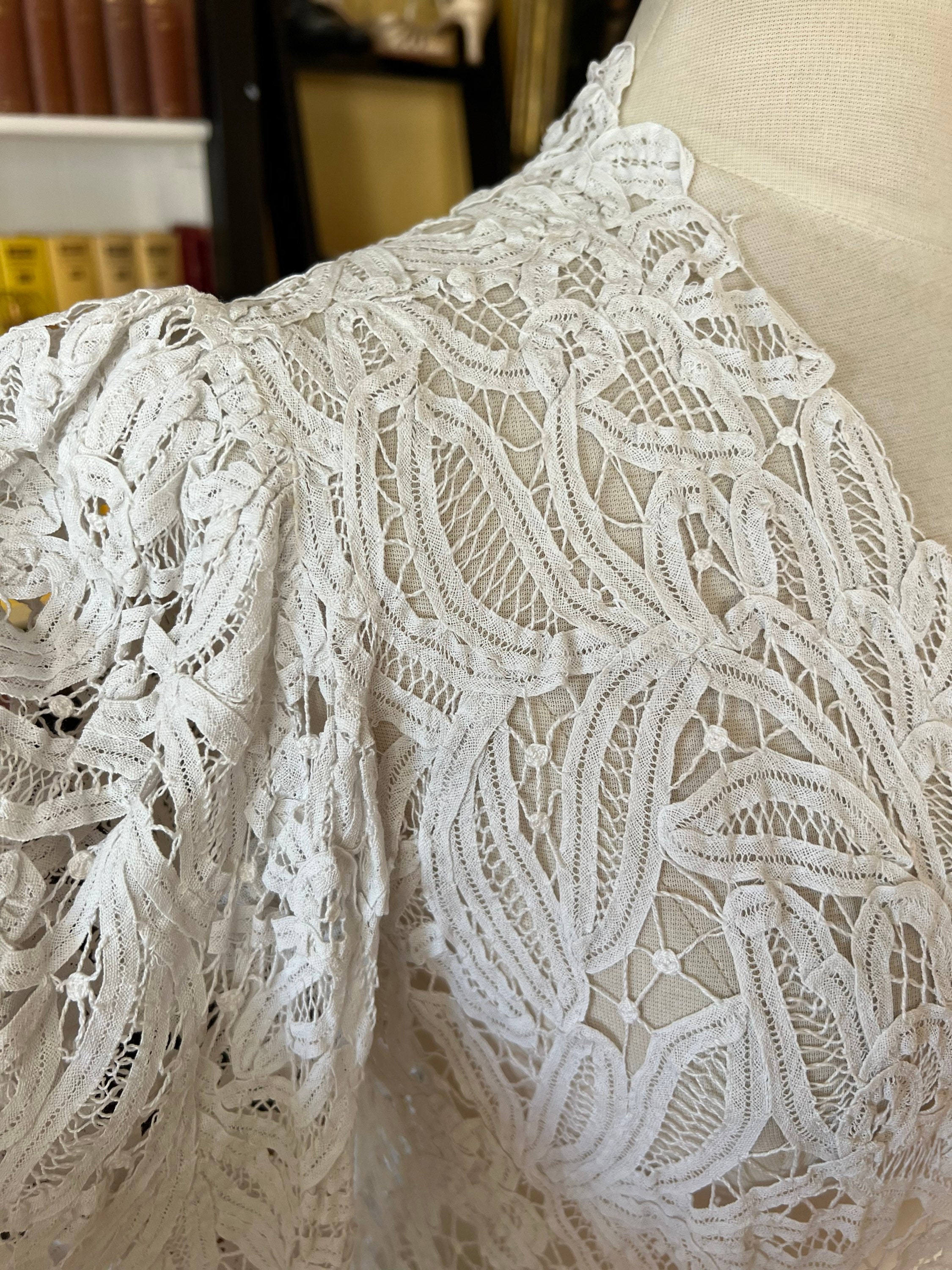 Antique Lace Jacket Circa 1900-10 - Etsy