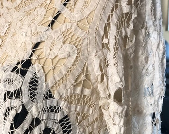 1910s Battenburg Lace and Irish Lace Blouse - Etsy