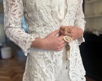 Antique Lace Jacket Circa 1900-10 - Etsy
