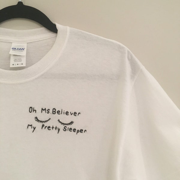 Oh Ms. Believer Embroidered T-Shirt