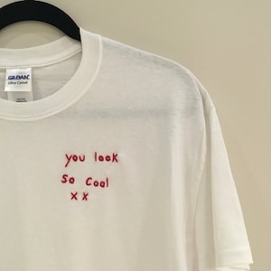 The 1975 You Look So Cool Embroidered T-shirt