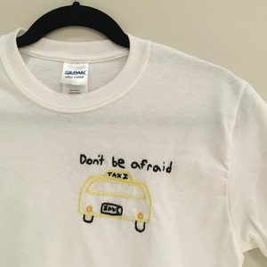 Taxi Cab Embroidered T-Shirt