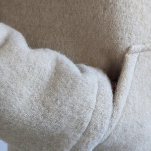 Soft Wool Hoodie, very warm and thick image 7