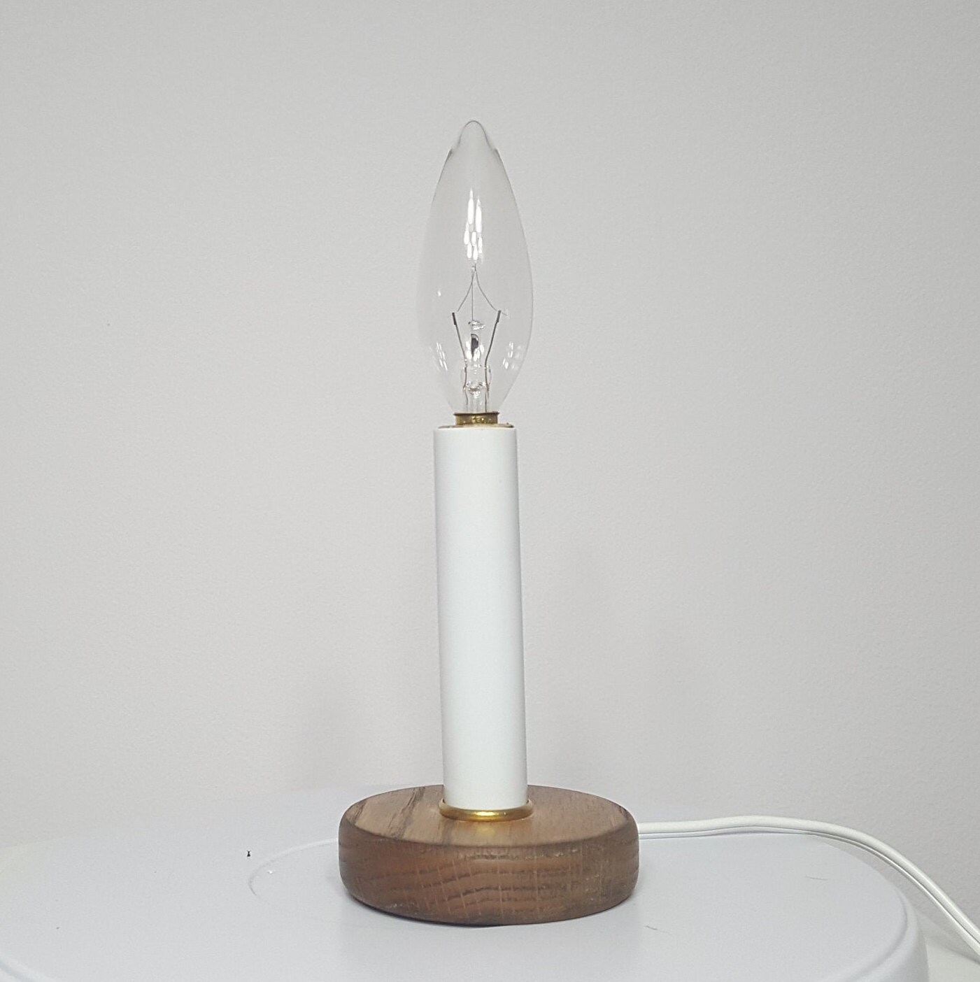 wooden lamp base