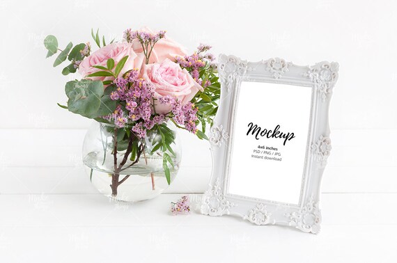 Download Free 4x6 Inches Frame Mockup Styled Stock Photography (PSD) - Free Amazing Mockups and Design ...