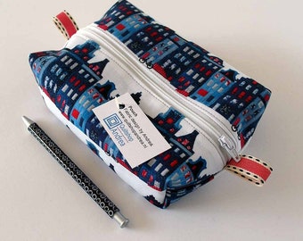 pencil case, canal houses