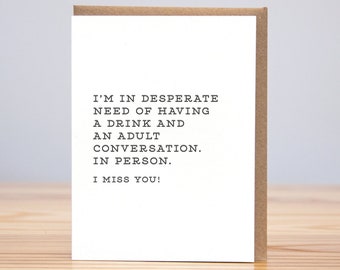 Adult Drinks // Letterpress
