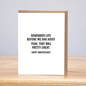 Before Kids Anniversary // Letterpress
