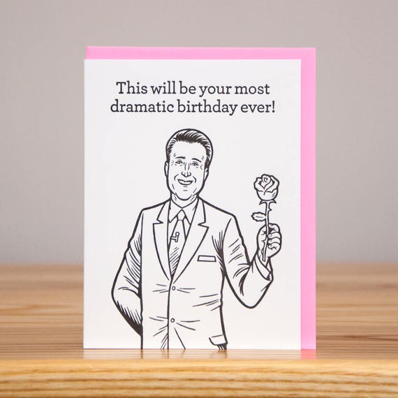 Chris Harrison Watch The Bachelor Season Birthday Card Chris