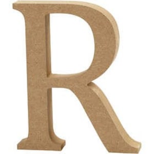 Paquete de 14 - Letras y números de madera independientes - Elija cualquier A-Z o 0-9
