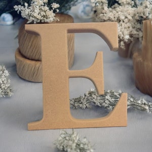 Cualquier 3 letras grandes de madera - Letras grandes de 20 cm - Letras grandes, Letras grandes, Decoración del hogar, Decoración de bodas, Conjunto de 3, Forma de estrella