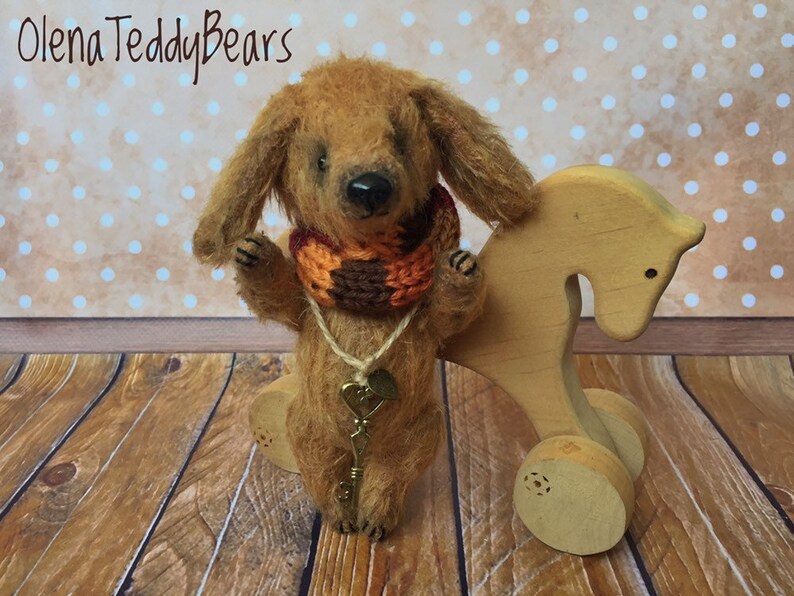 stuffed dachshund dog toy