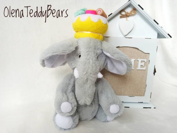 soft plush elephant