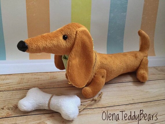dachshund teddy bear