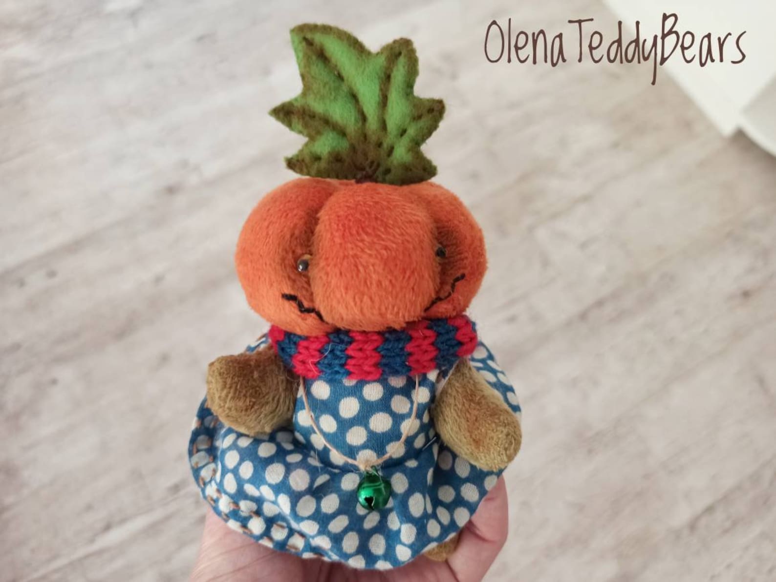 Halloween pumpkin handmade plush toy small plush animal Etsy