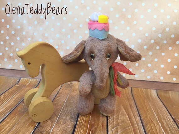 mini elephant teddy